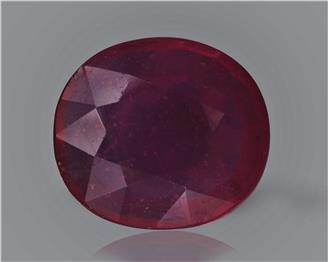 Natural Ruby (Manik) Heated Treated Certified 6.83 cts. ( 83272 )